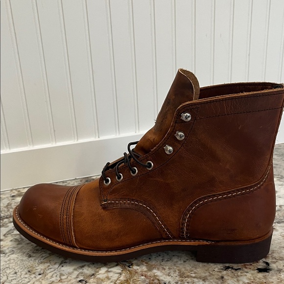 NWOT Red Wing Boots Iron Ranger Copper - Picture 10 of 11